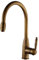 WPHH Grifo De Cocina con Rociador Abatible, Grifo De Fregadero De Cocina De Latón Macizo Giratorio De 360 °, Grifo Mezclador De Cocina Antiguo De Una Sola Manija para Agua Fría Y Caliente