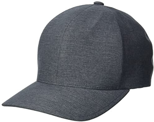 Flexfit Unisex Flexfit Delta Carbon Cap Baseballkappe, melange charcoal, L-XL