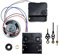 LOVIVER DIY-Pendeluhrwerk, DIY-Quarzuhr-, Wanduhrmotor mit Langer Welle, Uhr-Ersatzteile, Musikbox-Mechanismus