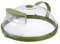 Ø27cm Multifunctional Microwave Cover with Handle Reservoir Design Steam Holes, Transparent Microwave Splatter Guard Lid, Food Cover for Splatter Guard Protection(Water Injection Diversion)