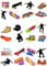 24 Stand Up SKATEBOARDER Themed Edible Wafer Paper Cake Toppers Decorations