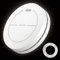 Safeliveo Wireless Interlinked Smoke Alarm for Home with 10 Year Battery Connect Up to 30 Smoke/Carbon Monoxide Detector Detector Interconnected Fire Alarm No Flashing LED for Home 1Pack