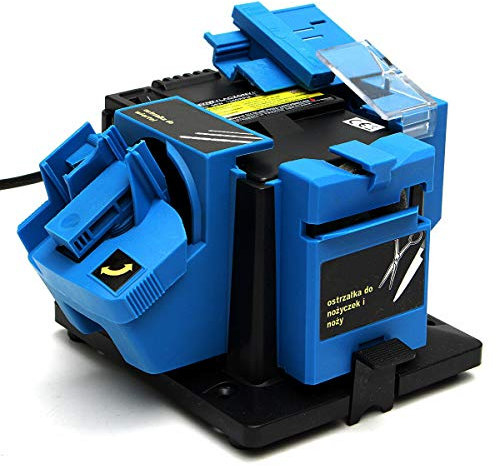 WnewTools 96W Electric Multifunctional Knife Sharpener Planer Milling Scissors Drill Bit Grinding Machine - Blue