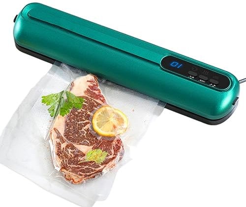 Vacuum Sealer Machine Versatile Vacuum Sealer Machine Seal, Preserve, and Organize Your Food with Ease Suitable for Dry and Wet Oil Powder Compact Design Food Vacuum Sealer Machine