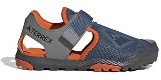 adidas TERREX CAPTAIN TOEY 2.0 SANDALS, Unisex-Kinder Sandale, wonder steel/grey three/impact orange,