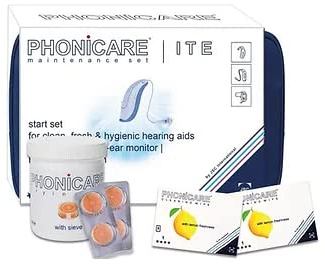 Phonicare Starterset Wartung - Hörgeräte, Gehörschutz, In-Ear-Monitore