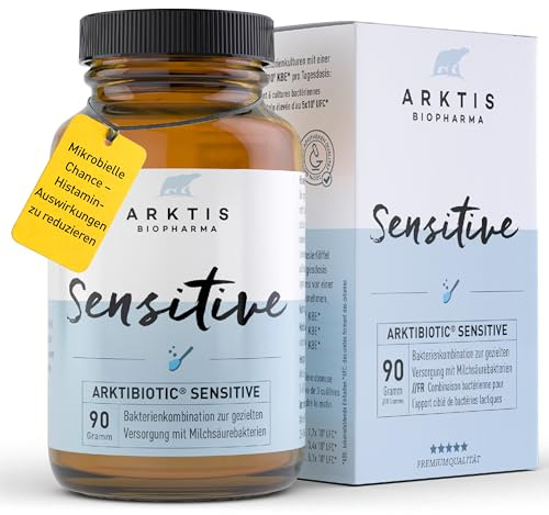 Arktibiotic Sensitive Milchsäurebakterien bei Histaminintoleranz 90g | HIT-Milchsäurebakterien mit 6 Milchsäurebakterien