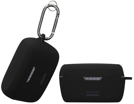 kwmobile Hülle kompatibel mit Bowie MA10 Hülle - Kopfhörer Case - TPU Silikon Cover - Schutzhülle in Schwarz