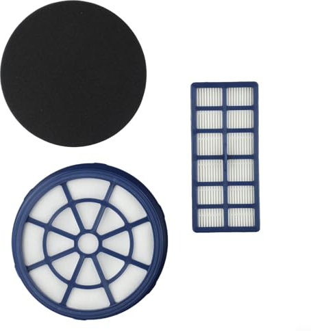 Filtri di ricambio per Hoover Breeze U81-35601724 BR2020012 BR30PET 011 BR71_BR01001 BR71_BR15021 (1 filtro pre-motore, 1 post motore, 1 filtro di scarico)