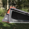 ZEYUAN Tunnelzelt 2 Personen Grau und Orange Wasserdicht, Caming Zelt, Camping Tents, Camping-Zelt - 94614