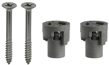 Masterpart Dishwasher Decor Door Bracket Screw Fixing Kit To Fit Neff Integrated Dishwashers