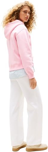 Tommy Hilfiger Damen Hoodie mit Logo, Rosa (Classic Pink), XS