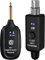 INGPARTNER Récepteur de microphone sans fil 2,4 GHz, système microphone XLR sans fil, adaptateur micro rechargeable pour mixeur audio, microphone dynamique et condensateur, guitare, basse