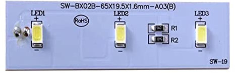 Tablero de luz LED SW-BX02B para refrigeradores, tablero de luz LED, buen efecto emisor de luz