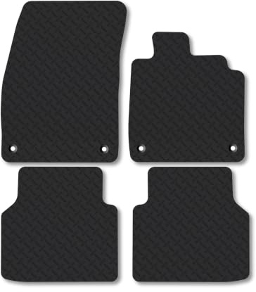 CUPRA Tavascan (2024+) 5mm Rubber Car Mats | Heavy Duty Rubber Tailored Fit Floor Mats Full Coverage Durable Waterproof Accessories Easy Clean Anti Slip Made in the UK