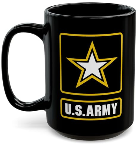U.S. Army Coffee Mug (Black, 15oz)