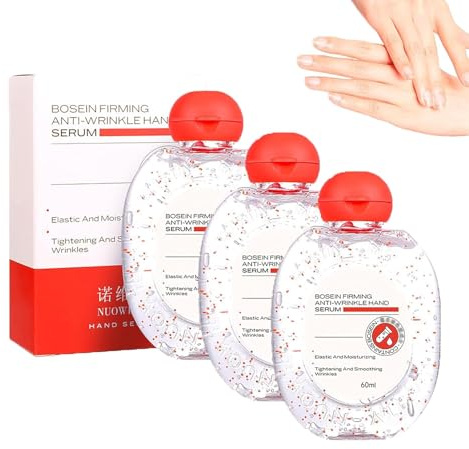 Feuchtigkeitsspendendes Handserum, 60 ml. Anti-Falten-Handserum für trockene, reife und rissige Hände.