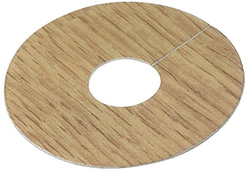 4 x FC13 Light Oak Surround for Laminate Floors Overall Size: 45mm to Suit 15MM Pipes - Laser Cut - EASYFIT