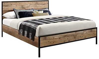 Birlea Urban Bed, Wood, Rustic, Kingsize