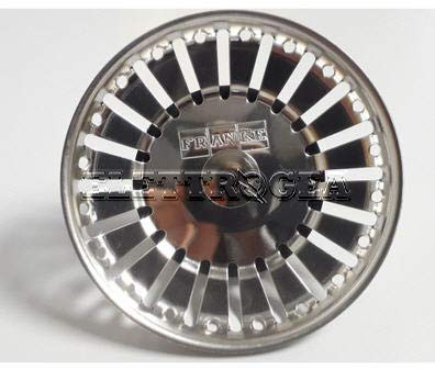 1 FILTRO TAPPO BASKET FRANKE ORIGINALE 1330041936 DIA 82 PERNO 24 MM CD 03160803