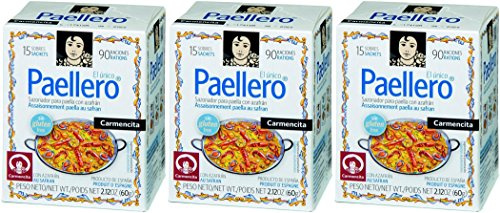 Carmencita Paella Seasoning 15 Sachets - [Pack 3]