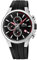 Lotus Reloj Hombre 18621/2 Color Caja de Acero Inoxidable 316l Plateado Correa de Caucho Negro