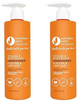 Australian Native Botanicals Volume and Body Boost Conditioner - for Fine/Limp Hair - 2 x 250ml