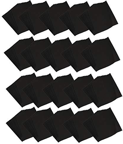 Lot de 200 feuilles de papier abrasif pour verre humide et sec, grain 180