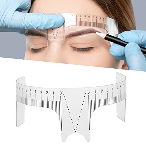 Microblading Lineal, Augenbrauenlineal Professional für Make-up(Nasensteglineal A)