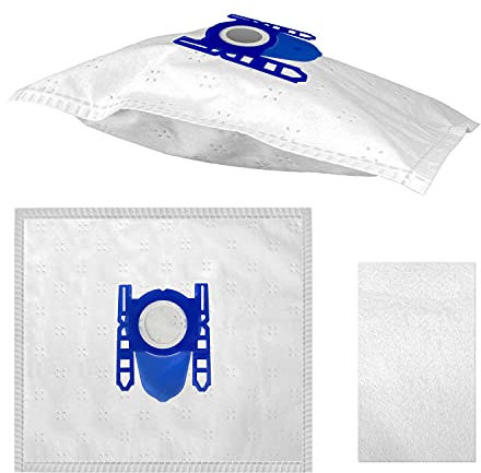 ARLI kompatibel mit Staubsaugerbeutel Siemens VS 06G2410 Synchropower Power Edition VS 6 –10x Staubsauger Beutel mehrlagiges Vlies mit Formstabiler Deckscheibe inkl.1x zuschneidbaren Mikrofilter