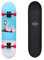 meteor Holz Skateboard Kinder - Mini Cruiser Kickboard - Skateboard Rollen Board Old School Holz Deck Retro Skateboard Jungen - Kinder Mini-Board, Flamingo