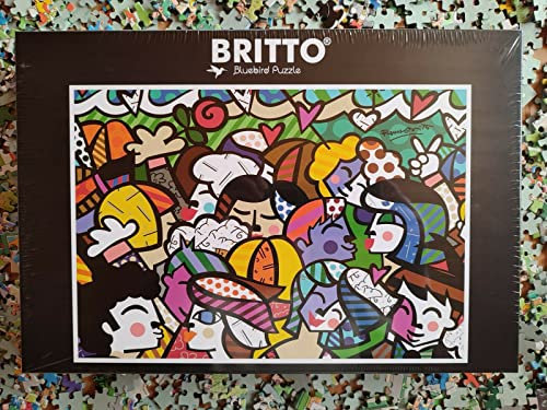 Puzzle 1500 Teile - Romero Britto - Looking into The Future