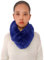 Lina & Lily Winter Loop Schal Snood Damen aus Kunstpelz (Königsblau)