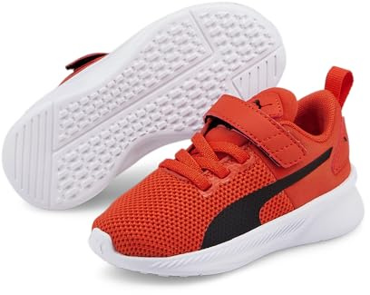 Puma Flyer Runner V Inf Sneaker, Warm Earth Black, 23 EU