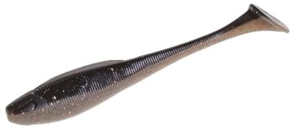 ZECK - Angelköder, Kunstköder, Gummifisch - BA Sexy Swimmer | 10cm - Dark Goby | 7 STK.