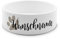 PrintPlanet® - Futternapf mit Name oder Text personalisiert - Für Katzen und kleine Hunde - Napf Hundenapf Katzennapf selbst gestalten - Layout 02