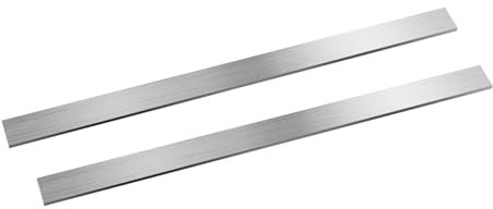 szkoo 2 aste piatte in acciaio inox 304, 4 x 20 x 300 mm (TxWxL), finitura spazzolata, strisce in acciaio inox piatto per cucina fai da te
