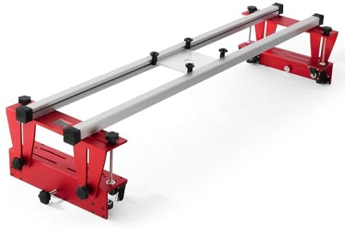 VEVOR Slitta per Fresatrice 1625 mm Slitta per Fresatrice Fai-da-Te Maschera per Appiattire Lastre Portatile, per Lavorazione del Legno per Appiattire Lastre, Rifilatura del Legno, Fai da Te per Casa