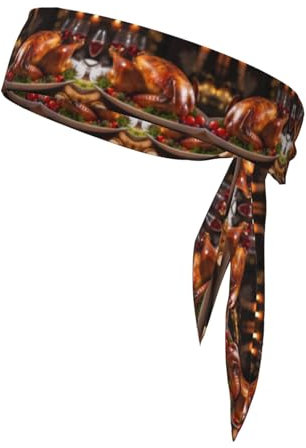 WZYWHJ Bedruckte Stirnbänder mit Türkei, Sport-Kopfband, Stirnband für Damen und Herren, Haarband für Laufen, Workout, Fußball