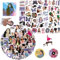 110PCS Olivia Team Cartoon Stickers - Mixed Colorful Pack for Teens Adults, Skateboard, Bike, Water Bottle Decor, Sports - Vinyl Waterproof Decals