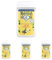 Le Petit Marseillais | Crème de Douche Extra Douce Lait de Vanille Bio (lot de 4 flacons de 250 ml) – 92% d'ingrédients d'origine naturelle – Flacon entièrement recyclable