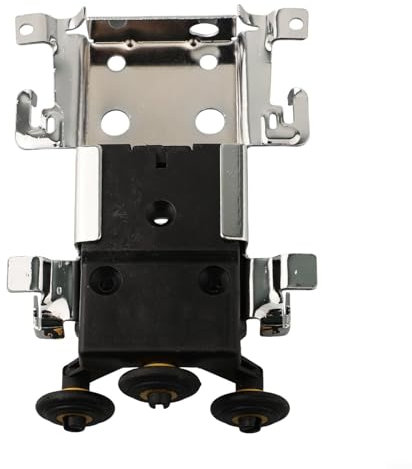 Sliding Door Roller Sliding Wardrobe Door Parts, Runners, and Guides for Sliding Door Mechanism, Wardrobe Door Rollers for Sliding Doors,Wooden Door(Upper round)