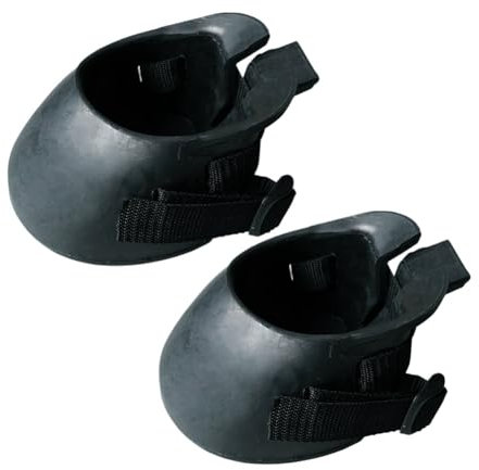 Goufride Gummi-Hufschuhe für Pferde für, Schutz und Rehabilitation - Ideal für Training und Wettkämpfe-L