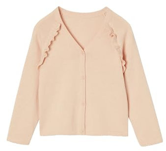 VERTBAUDET Gilet à Volants cérémonie Fille Rose pâle 12A