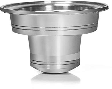 Kaffeekapsel Adapter, Edelstahl Kapselkonverter Halter Filter Wiederverwendbare Kaffee Kapsel Tassenhalter Adapter für Kaffee Werkzeuge