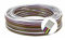 22AWG 6pin 328FT 100M RGB CCT cavo di estensione RGBWW rame stagnato filo incagliato per 6 colori RGBCCT LED Strip Lights 3528 5050