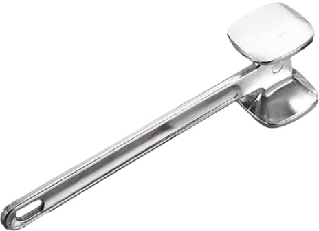 Martillo Para La Carne - Ablandador De Doble Lado, Batidor De Aleación De Zinc | Herramienta De Mazo De Cocina De Servicio Pesado Para Chuletas De Ternera De Cerdo De Carne De Carne De Res Bistiente D