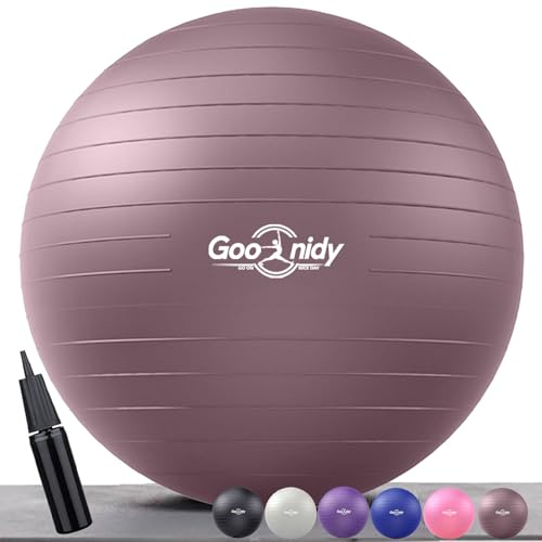 Gros Ballon Grossesse Gonflable, Swiss Ball Chaise Femme Enceinte Pour Pilates Gym Yoga Fitness, Ballon Assise Siege Bureau Adulte Ergonomique (Sport, Renforcement Musculaire & Kinesitherapie Dos)