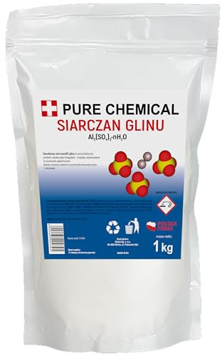 CHOSA Reines chemisches Aluminiumsulfat 1 kg | Aluminiumsulfatpulver