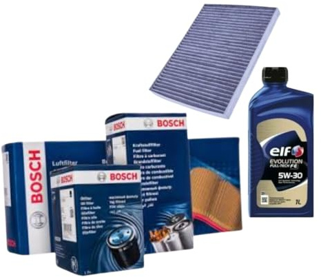 KIT TAGLIANDO COMPATIBILE CON NISSAN QASHQAI I 1.5 dCI 81KW 110CV FILTRI+ 5LT OLIO 5W30
